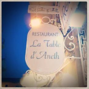 La Table d’Aneth…